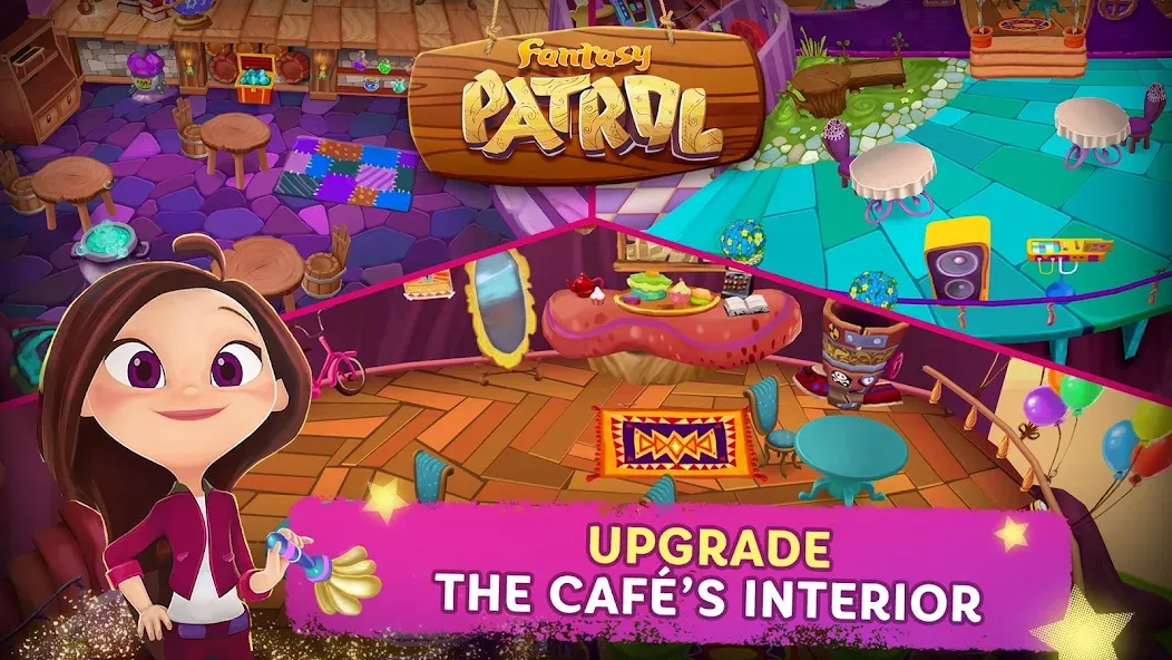 Fantasy Patrol: Cafe [MOD: много монет и всё открыто] Screenshot 5