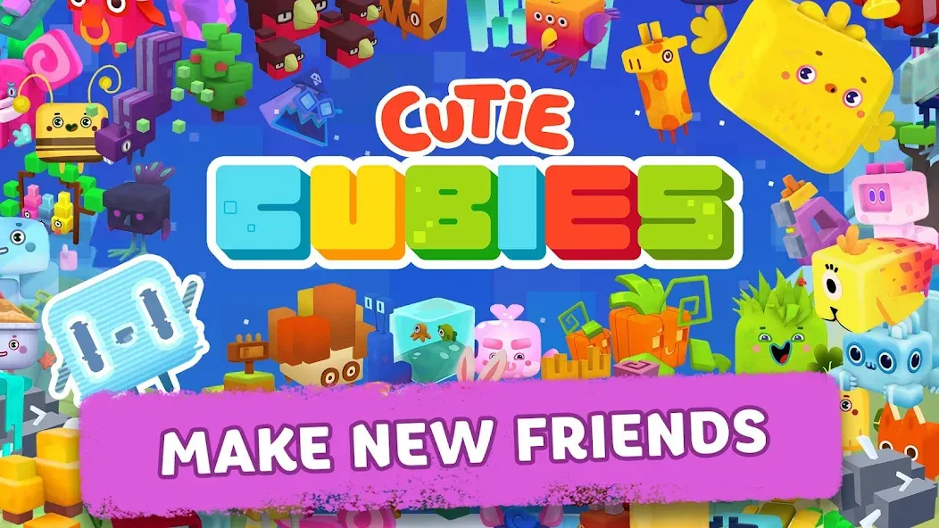 Cutie Cubies [MOD: много монет и все уровни открыты] Screenshot 2