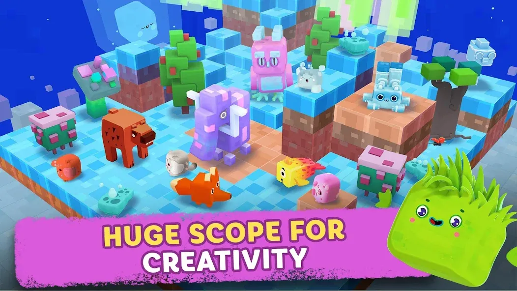 Cutie Cubies [MOD: много монет и все уровни открыты] Screenshot 5