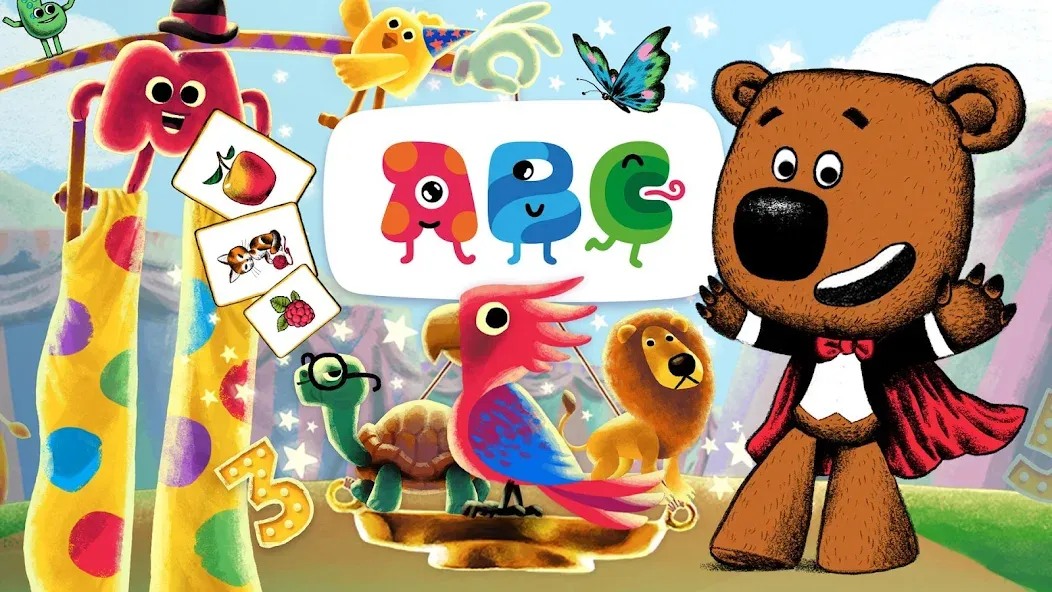 Be-be-bears: Early Learning [MOD: безлимитные монеты и всё открыто] Screenshot 1