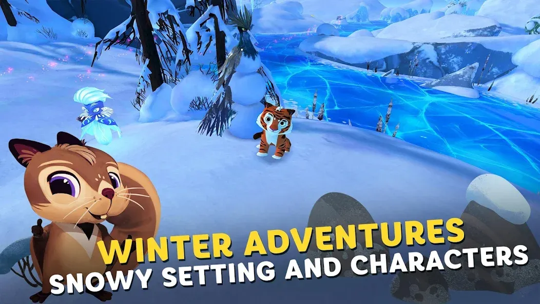 Leo and Tig [MOD: безлимитные монеты и все уровни открыты] Screenshot 3