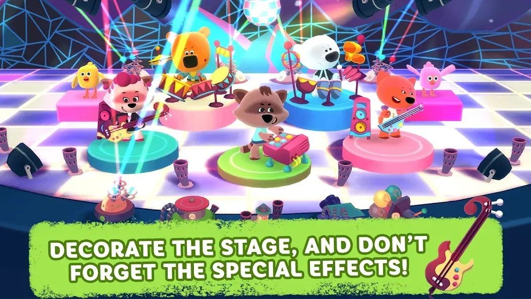 Rhythm and Bears [MOD: безлимитные монеты и разблокированы все песни] Screenshot 4