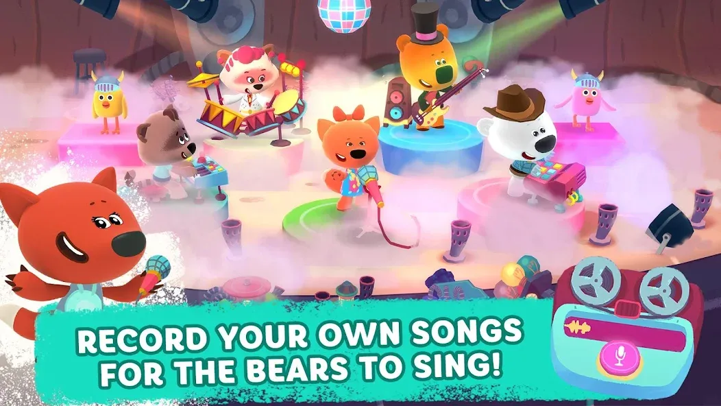 Rhythm and Bears [MOD: безлимитные монеты и разблокированы все песни] Screenshot 5