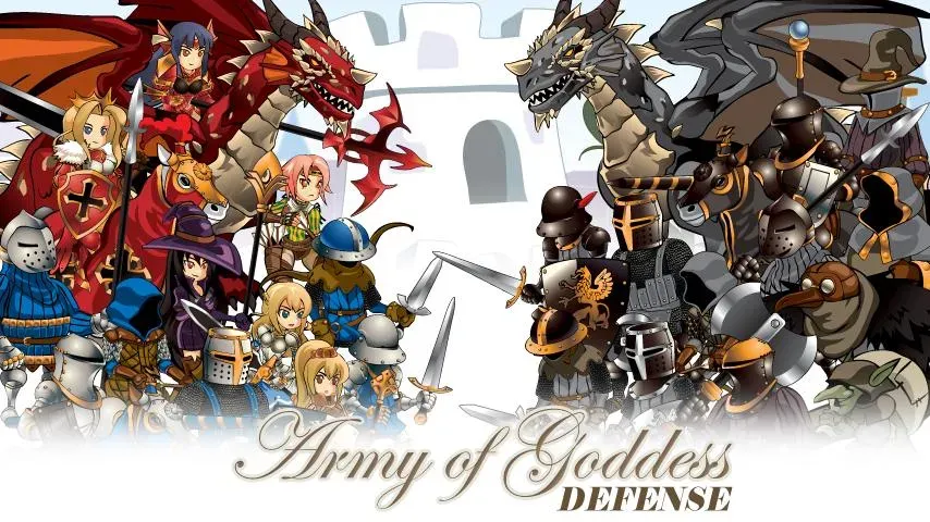 Army of Goddess Defense [MOD: безлимитные деньги и ресурсы] Screenshot 1