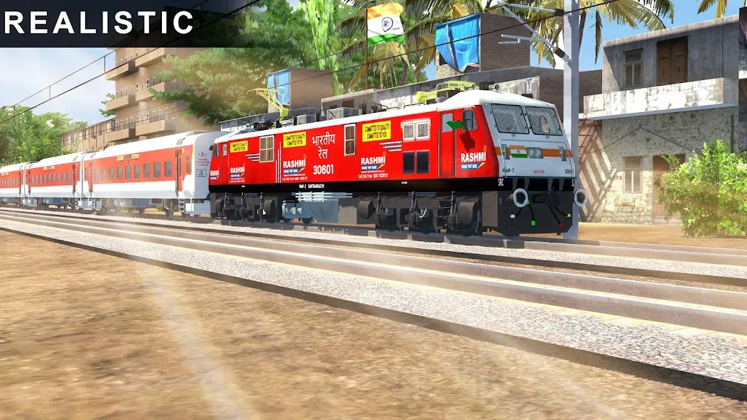 Indian Railway Train Simulator [MOD: безлимитные деньги и топливо] Screenshot 1
