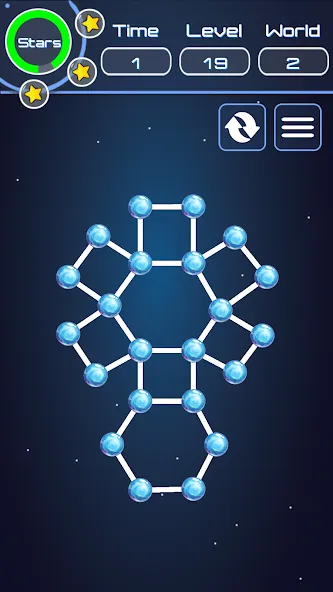 Connect The Dots [MOD: безлимитные подсказки и все уровни] Screenshot 3