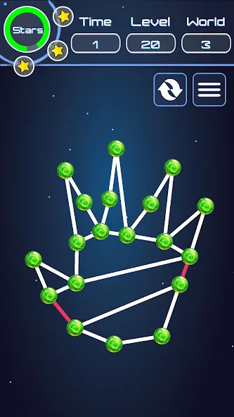 Connect The Dots [MOD: безлимитные подсказки и все уровни] Screenshot 5