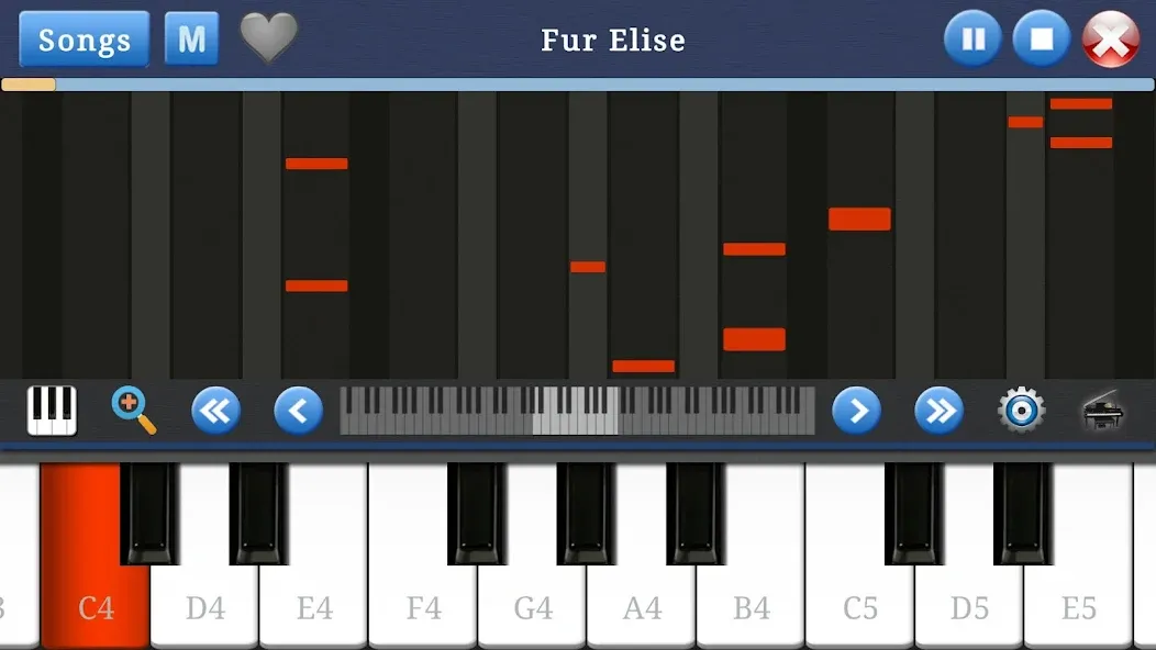 Piano Music &amp; Songs [MOD: безлимитные ноты и открыты все песни] Screenshot 1