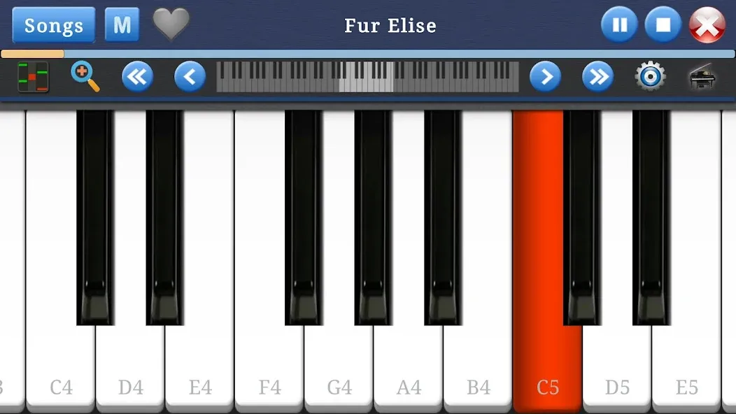 Piano Music &amp; Songs [MOD: безлимитные ноты и открыты все песни] Screenshot 2