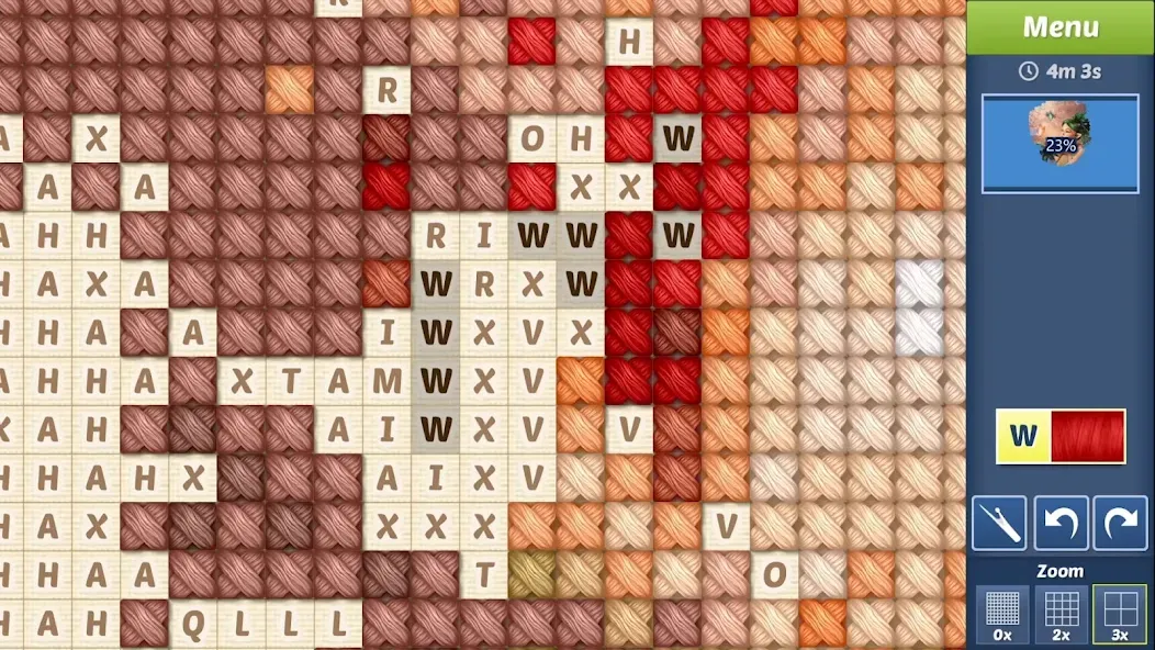 Cross-Stitch World [MOD: безлимитные нитки и открыты все узоры] Screenshot 2