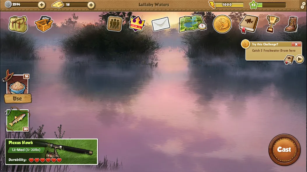 Fishing World [MOD: безлимитные деньги и ресурсы] Screenshot 3