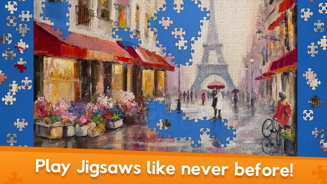 Jigsaw World [MOD: безлимитные подсказки и все пазлы открыты] Screenshot 1