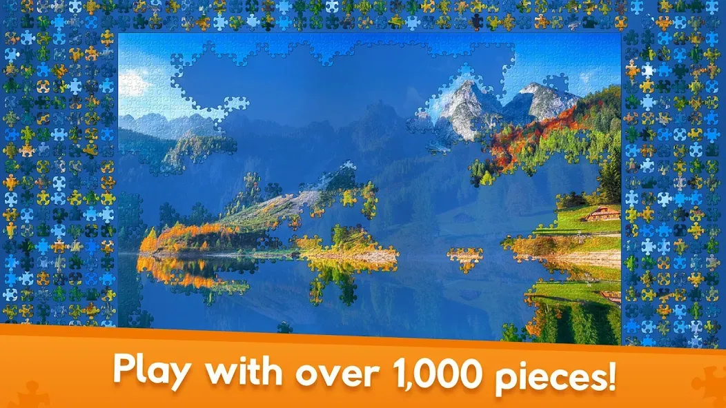 Jigsaw World [MOD: безлимитные подсказки и все пазлы открыты] Screenshot 4