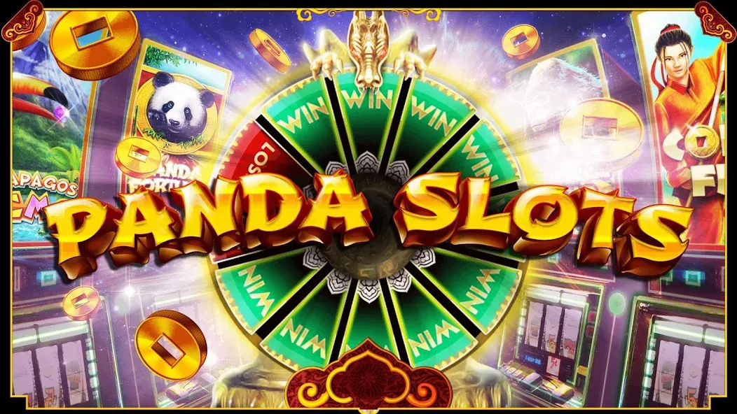 Panda Slots [MOD: безлимитные монеты и бонусы] Screenshot 1