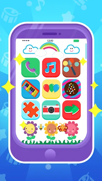Baby Phone: Toddler Games [MOD: все игры разблокированы и без рекламы] Screenshot 1