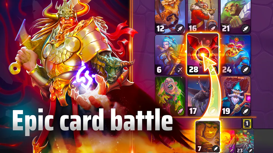 Black Deck - Card Battle CCG [MOD: много денег и все карты открыты] Screenshot 4