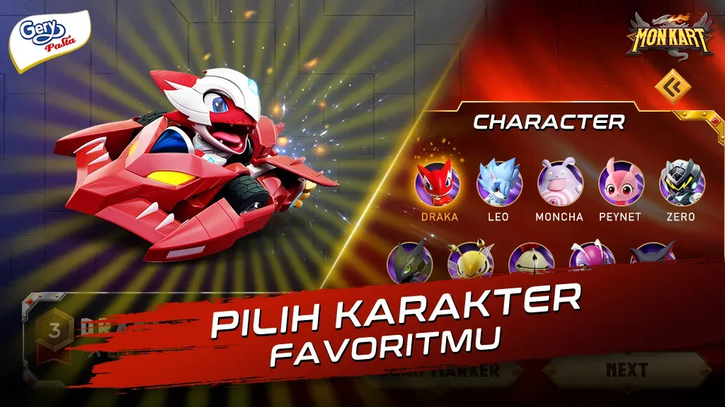 Gery Pasta Monkart AR [MOD: без рекламы и много монет] Screenshot 3