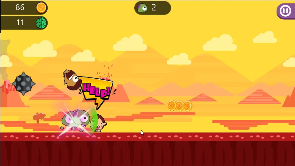 Monster Run: Jump Or Die [MOD: бесконечные жизни и монеты] Screenshot 2