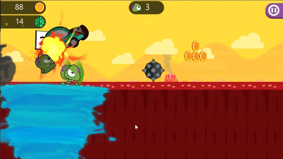 Monster Run: Jump Or Die [MOD: бесконечные жизни и монеты] Screenshot 4