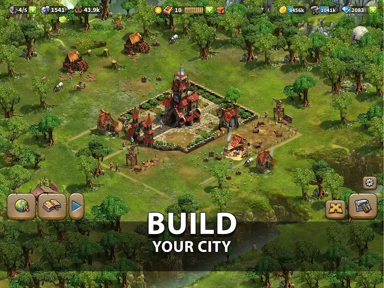 Elvenar - Fantasy Kingdom [MOD: безлимитные ресурсы и алмазы] Screenshot 2