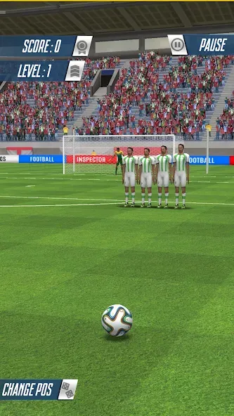 Strike Football Game FreeKick [MOD: безлимитные деньги и все мячи открыты] Screenshot 3