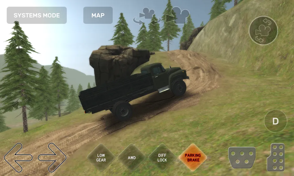 Dirt Trucker: Muddy Hills [MOD: безлимитные деньги и топливо] Screenshot 4