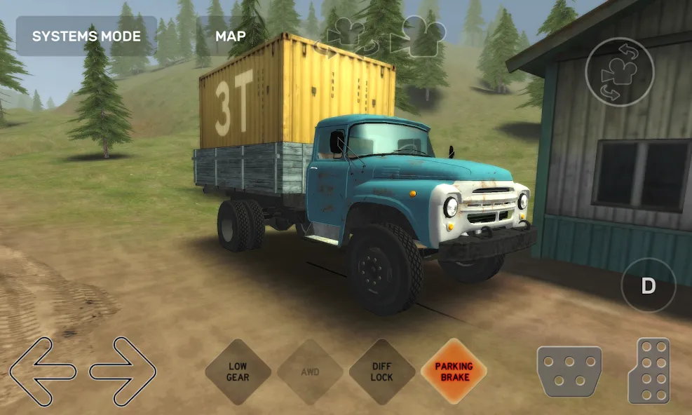 Dirt Trucker: Muddy Hills [MOD: безлимитные деньги и топливо] Screenshot 5