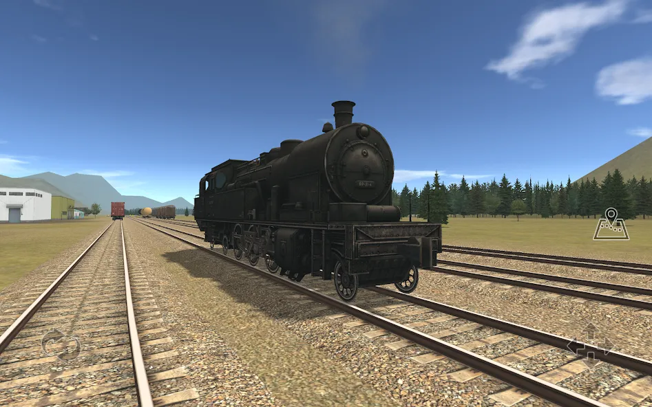 Train and rail yard simulator [MOD: улучшенное управление железнодорожным депо] Screenshot 5