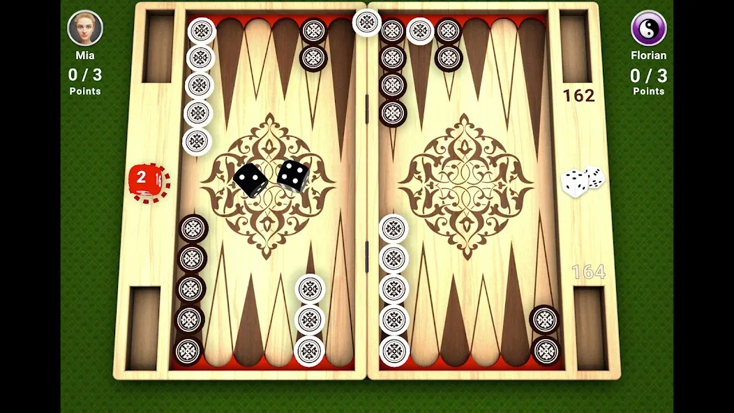 Backgammon -  Board Game [MOD: безлимитные деньги и открыты все уровни] Screenshot 4