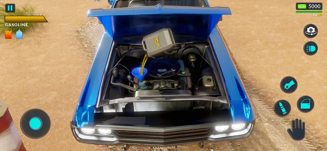 Long Road Trip - Car Driving [MOD: бесконечное топливо и деньги] Screenshot 4