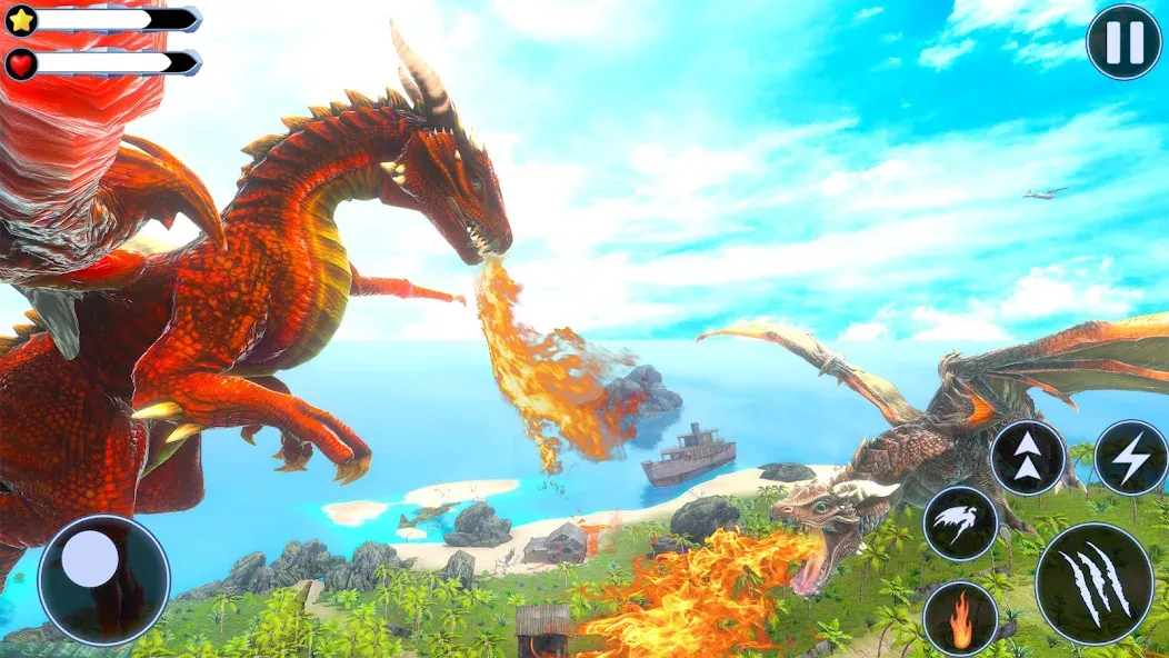 Wild Dragon Craft Family Sim [MOD: бесконечные ресурсы и быстрый крафт] Screenshot 3