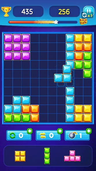 Block Puzzle - Gem Block [MOD: без рекламы и бесконечные подсказки] Screenshot 2