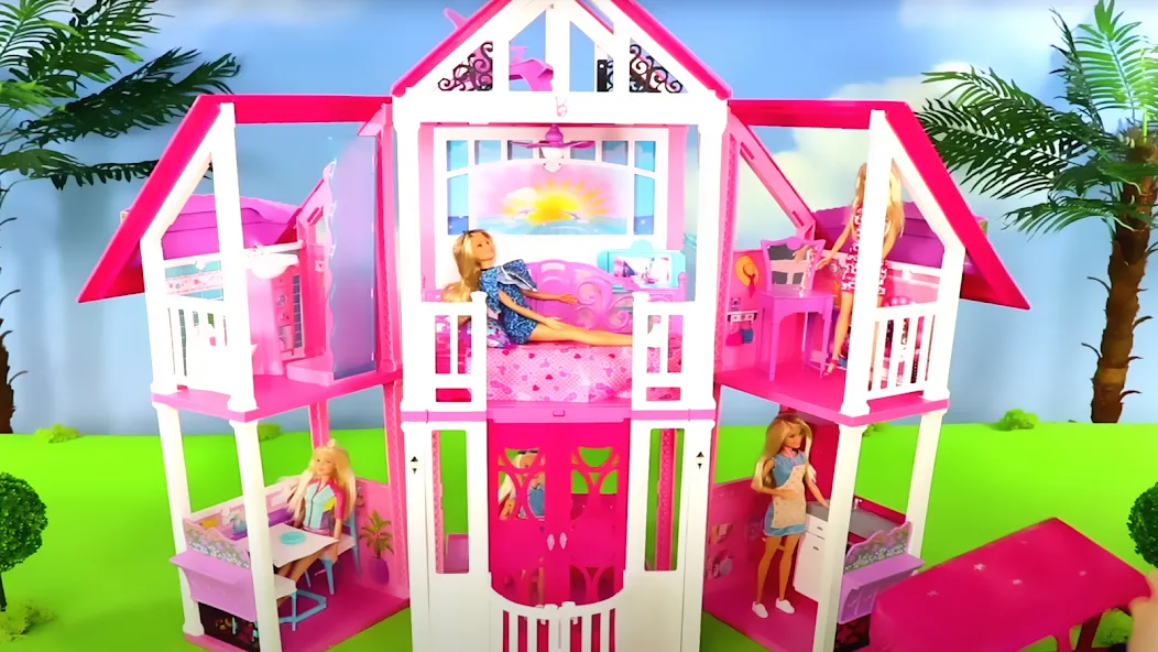 Doll House Design Doll Games [MOD: безлимитные деньги и все предметы] Screenshot 2
