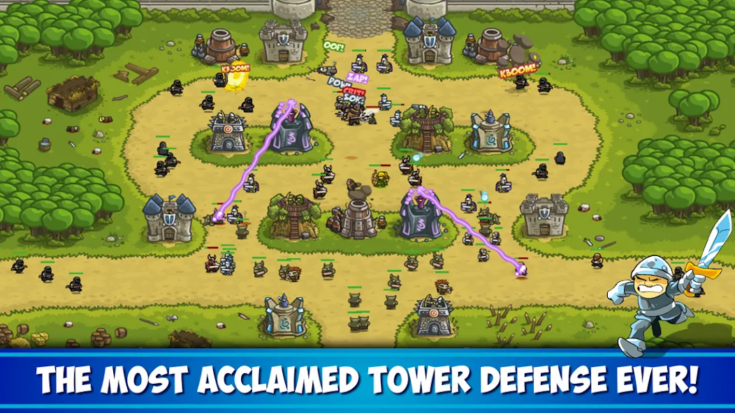 Kingdom Rush Tower Defense TD [MOD: безлимитные деньги и все башни открыты] Screenshot 1