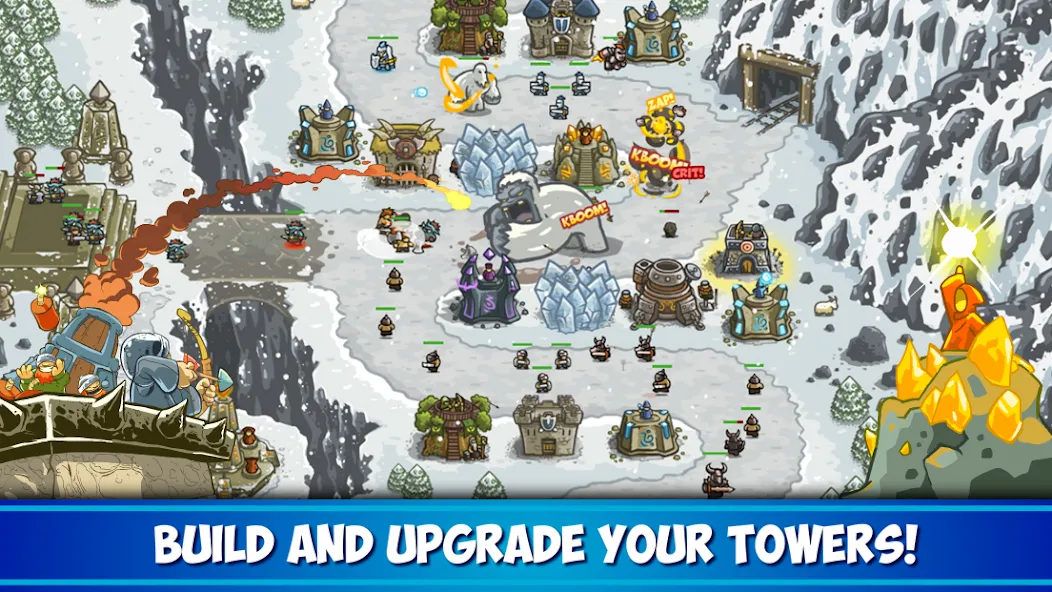 Kingdom Rush Tower Defense TD [MOD: безлимитные деньги и все башни открыты] Screenshot 2
