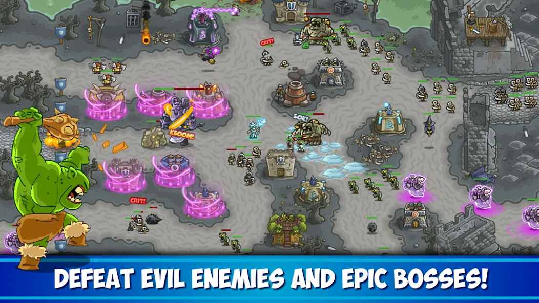 Kingdom Rush Tower Defense TD [MOD: безлимитные деньги и все башни открыты] Screenshot 4