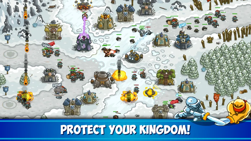 Kingdom Rush Tower Defense TD [MOD: безлимитные деньги и все башни открыты] Screenshot 5