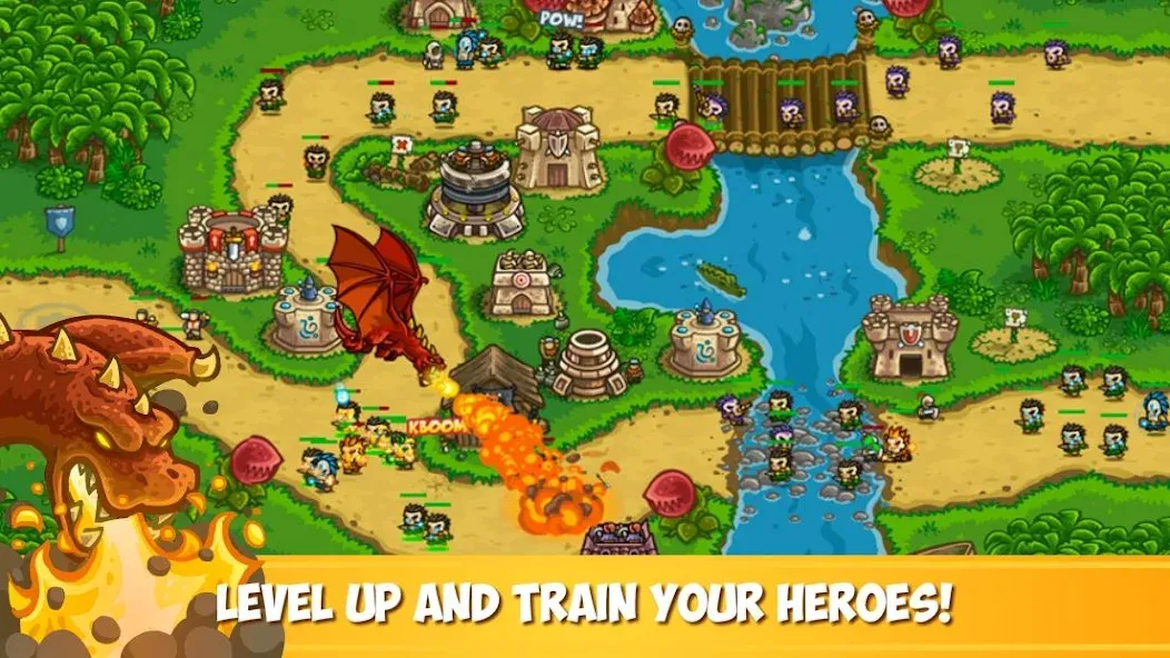 Kingdom Rush Frontiers TD [MOD: безлимитные деньги и герои] Screenshot 3