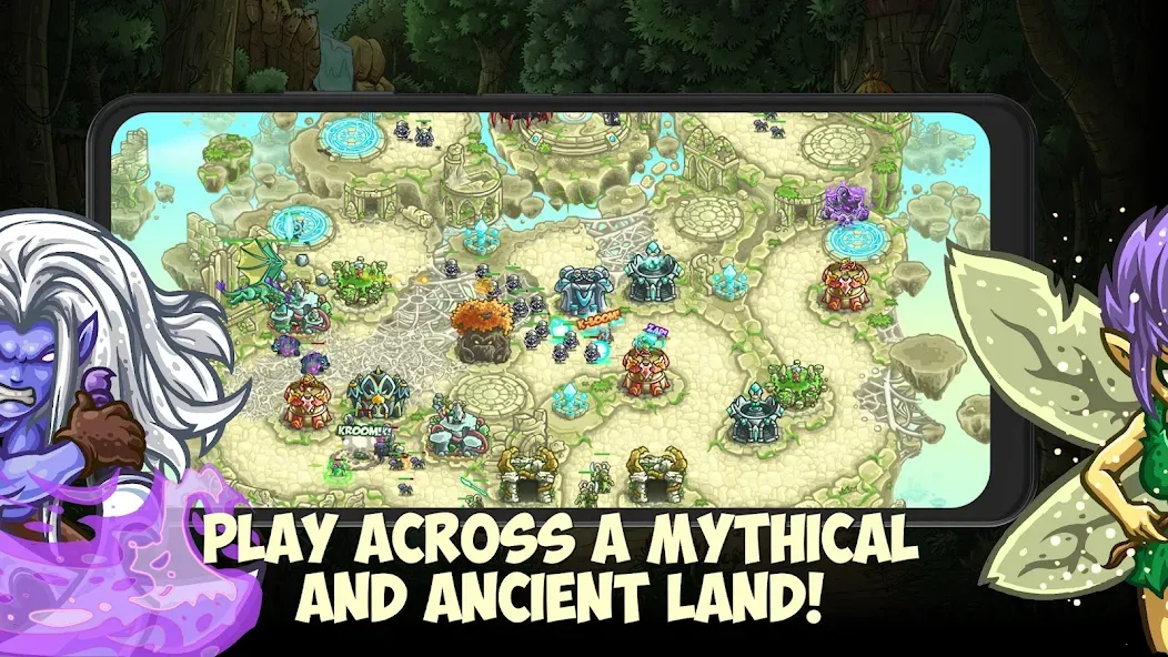 Kingdom Rush Origins TD [MOD: безлимитные деньги и все герои] Screenshot 3