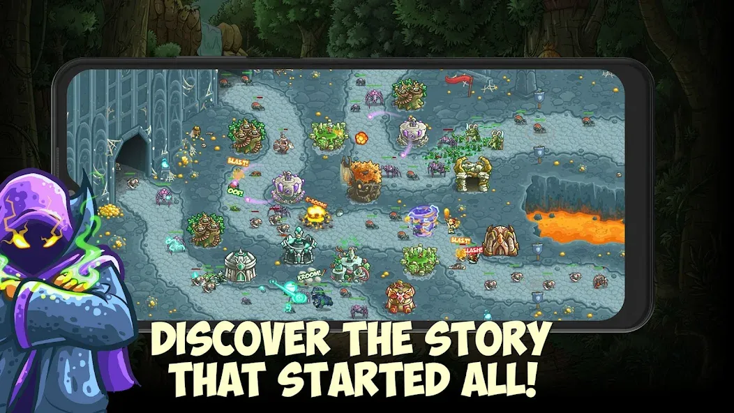 Kingdom Rush Origins TD [MOD: безлимитные деньги и все герои] Screenshot 5