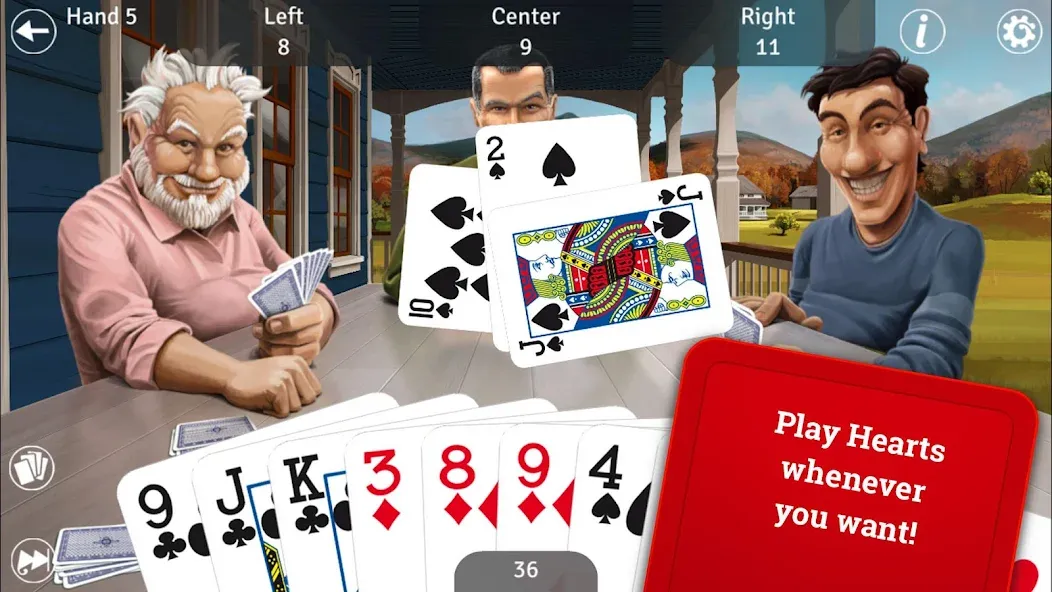 Hearts [MOD: открыты все уровни и карты] Screenshot 1