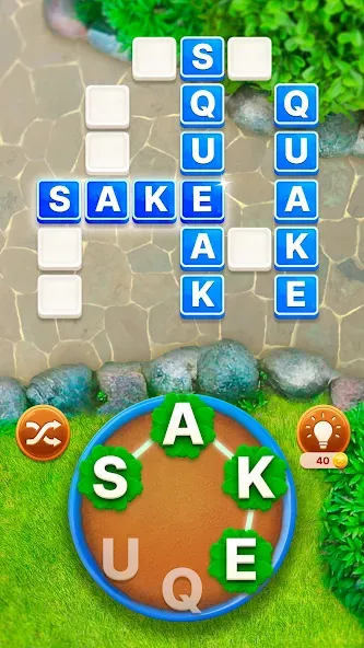 Word Garden : Crosswords [MOD: без рекламы и подсказки доступны] Screenshot 3