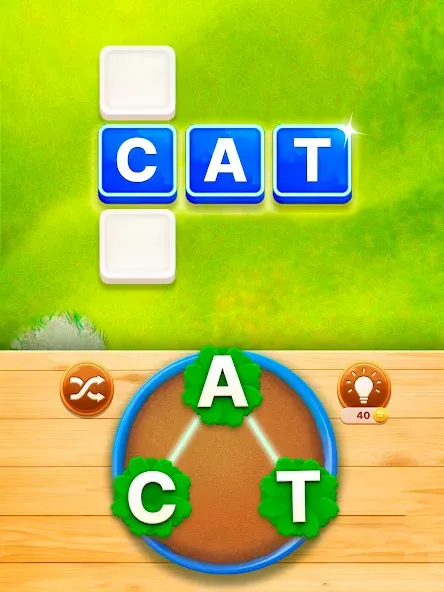 Word Garden : Crosswords [MOD: без рекламы и подсказки доступны] Screenshot 5