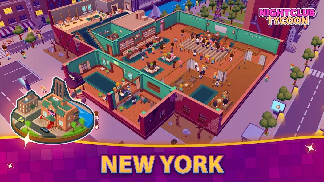 Nightclub Tycoon: Idle Empire [MOD: безлимитные деньги и энергия] Screenshot 3