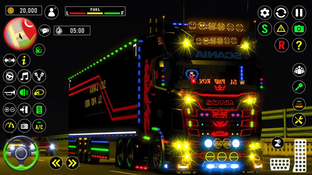 US Truck City Transport Sim 3d [MOD: безлимитные деньги и все машины открыты] Screenshot 1