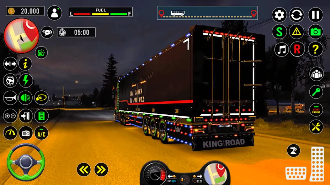 US Truck City Transport Sim 3d [MOD: безлимитные деньги и все машины открыты] Screenshot 2