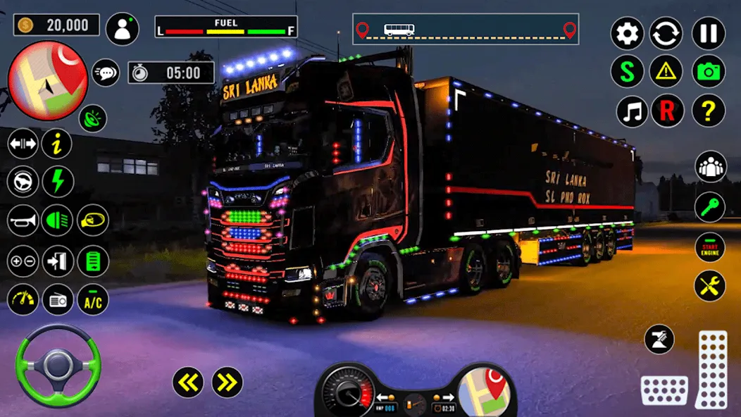 US Truck City Transport Sim 3d [MOD: безлимитные деньги и все машины открыты] Screenshot 3