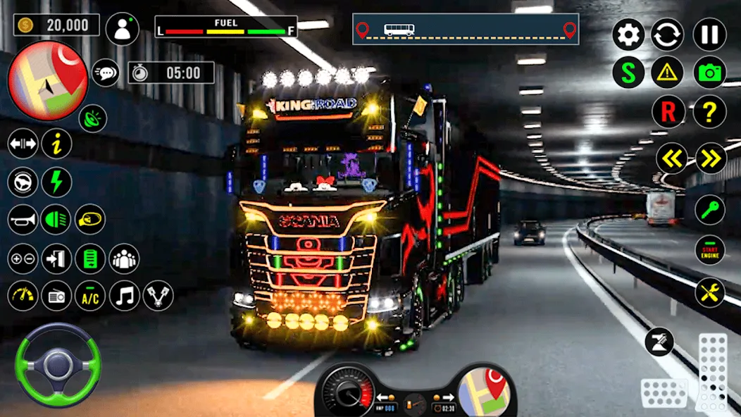 US Truck City Transport Sim 3d [MOD: безлимитные деньги и все машины открыты] Screenshot 4