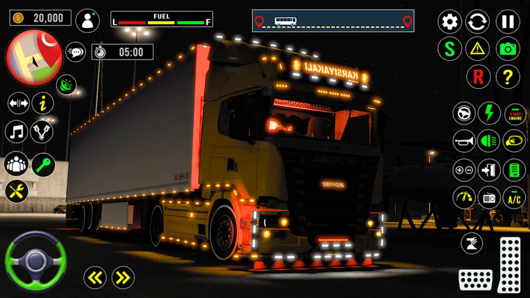 US Truck City Transport Sim 3d [MOD: безлимитные деньги и все машины открыты] Screenshot 5