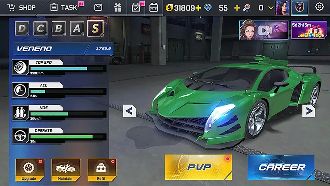 Street Racing HD [MOD: безлимитные деньги и все машины открыты] Screenshot 2